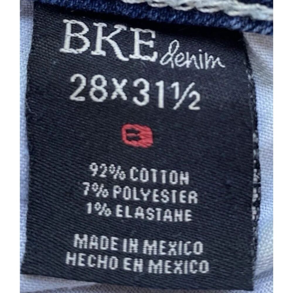 BKE Women's Dakota Jeans Denim Skinny Stretch Size 28R (actual 30x31) - Picture 11 of 12